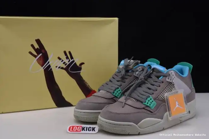Official Maikesneakers DJ5718-242 Anniversary Union Haze 30th Taupe Jordan 4 Air Retro SP 0527